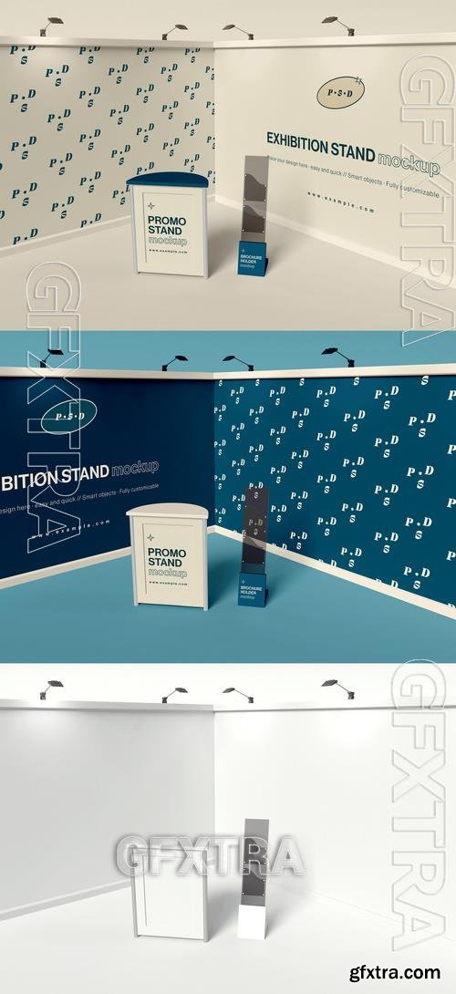 Exhibition Booth Mockup 465124356