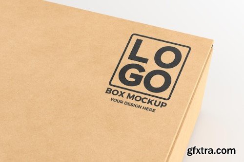 Paper box mockup