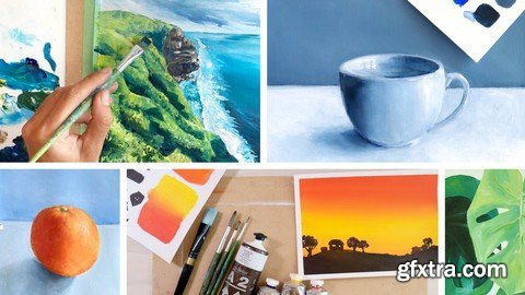Learn How To Paint With Acrylics: Projects For Beginners