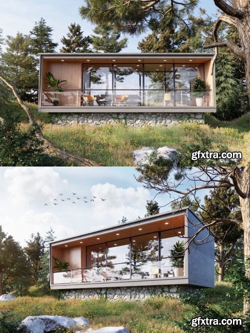 Exterior House Scene By LeThanhHai