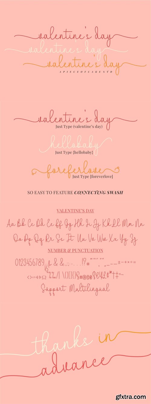 Valentine's Day - Magical Script Font Valentine's Day - Magical Script Font