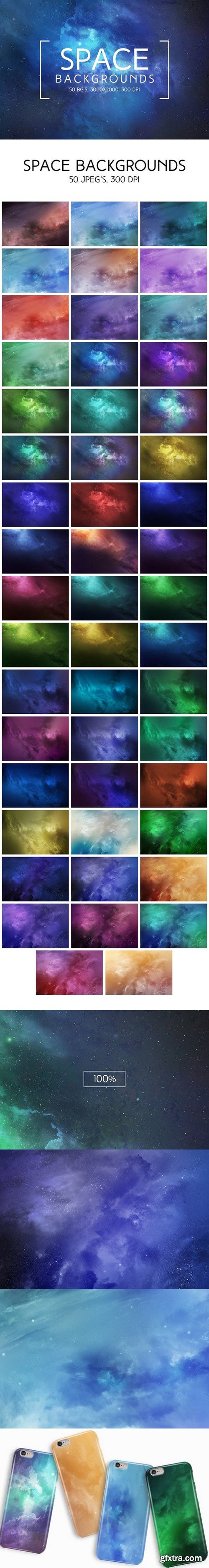 50 Space Backgrounds 1151907