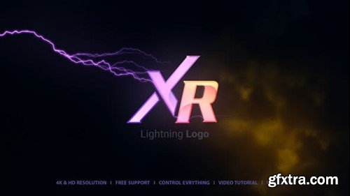 Videohive Lightning Logo Reveal 43311545