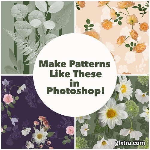 Making Pretty Seamless Repeat Patterns in Photoshop