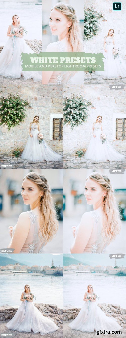 White Presets Lightroom Presets Dekstop and Mobile » GFxtra