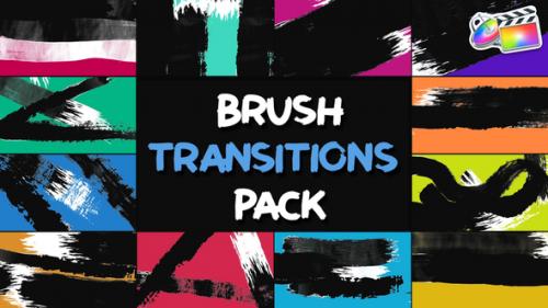 Videohive - Brush Transition Pack for FCPX - 43254284 - 43254284