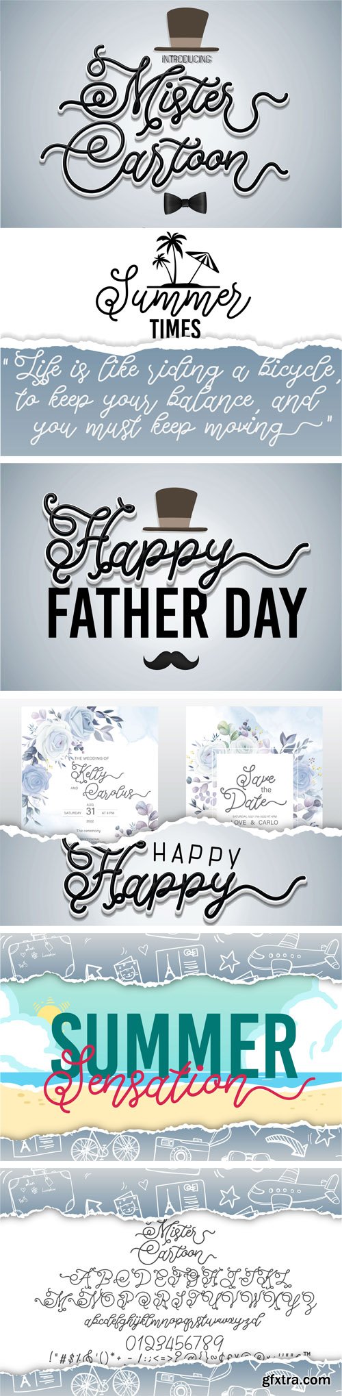 Mister Cartoon - Timeless Handwritten Script Font Mister Cartoon - Timeless Handwritten Script Font