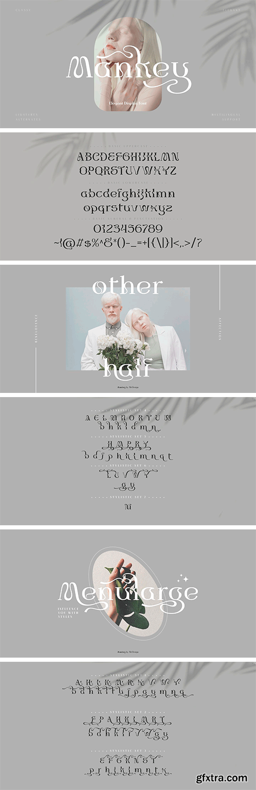 Mankey Font Mankey Font