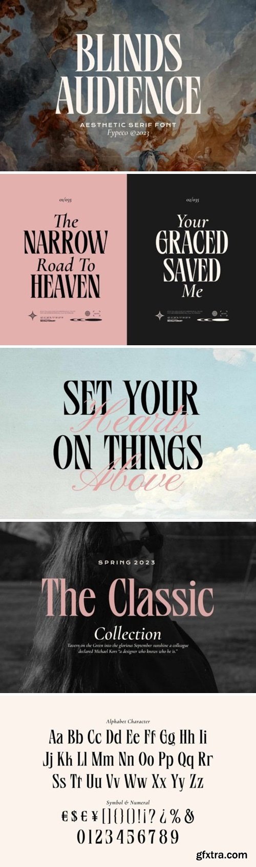 Blinds Audience Font