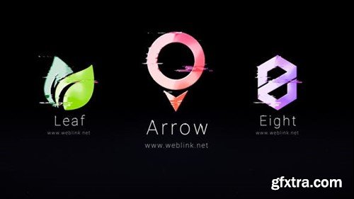 Videohive Corporate Glitch Logo 43412135