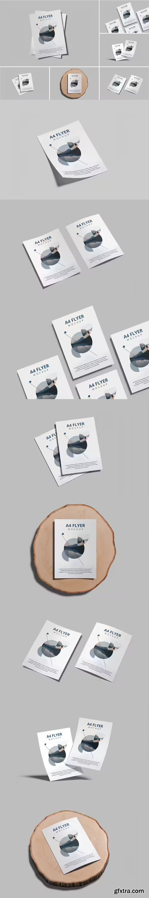 A4 Flyer Mockup