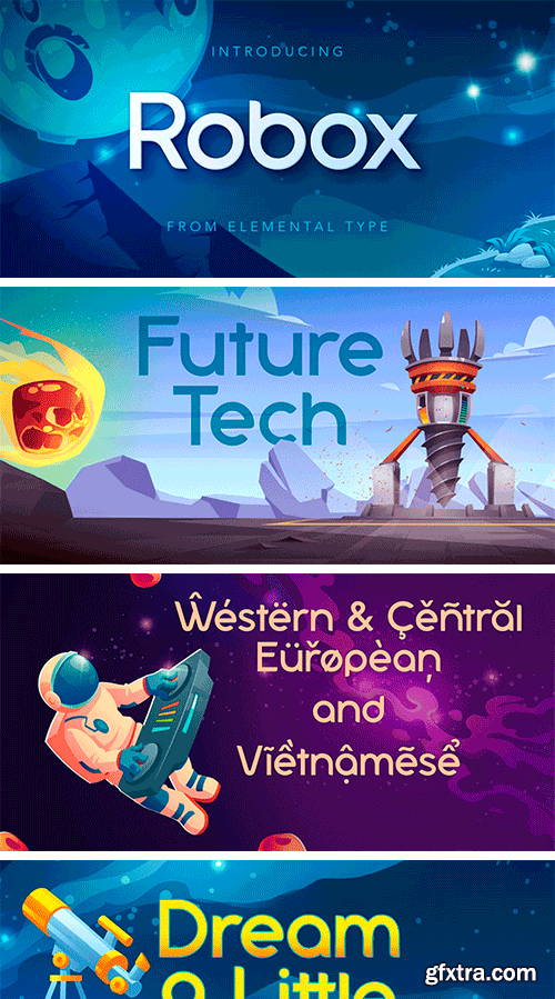 Robox Std Font Robox Std Font