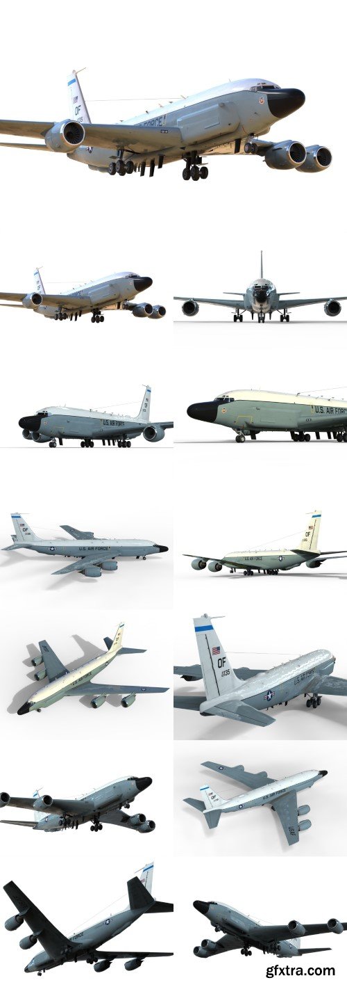 Boeing RC-135 3D model