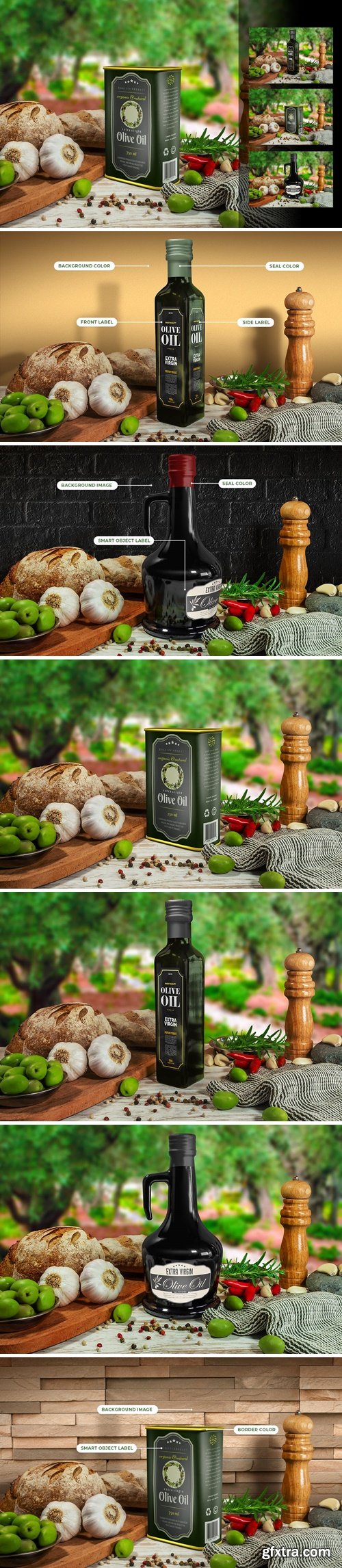 Olive Oil Package Mockup Vol 1 MSXGEFB