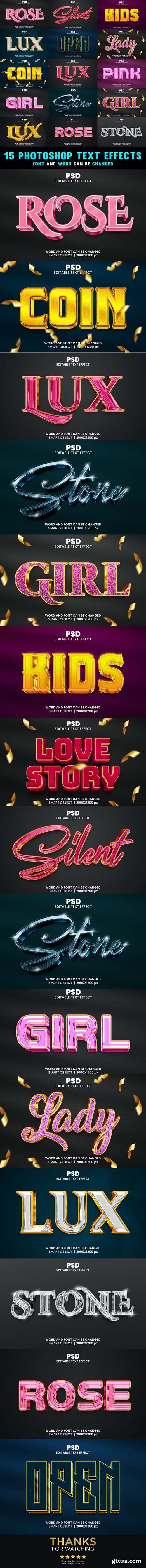 GraphicRiver - Luxury Golden Editable 3D Text Effect Style for Photoshop Pack V.22 43299124
