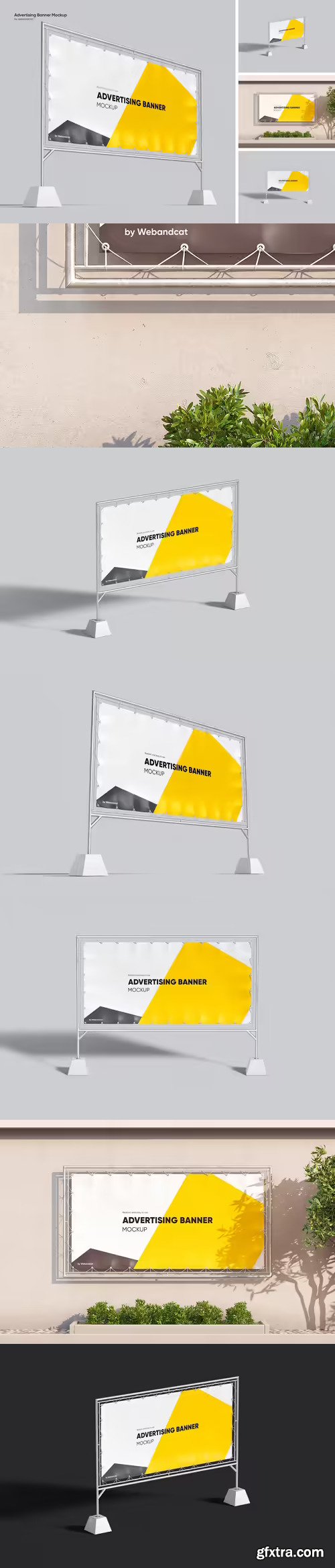 Advertising Banner Mockup