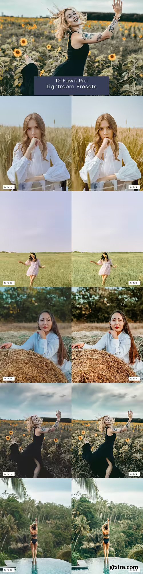 12 Fawn Pro Lightroom Presets