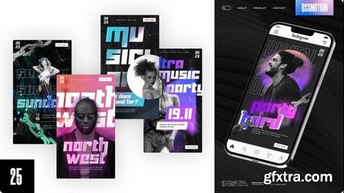 Videohive Party Instagram Stories Stories 43397705