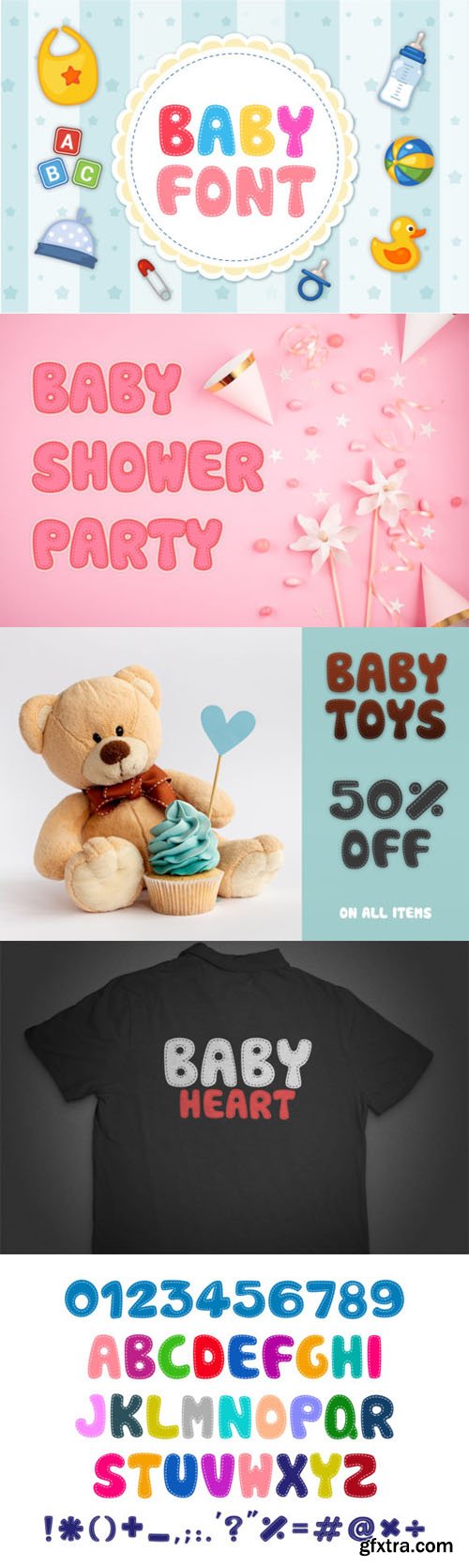 Baby - Quirky Display Font Baby - Quirky Display Font