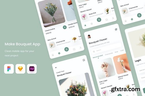Flower Bouquet Shop App URZSC8J