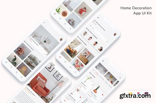 Home Decoration App UI Kit XR2PQJF