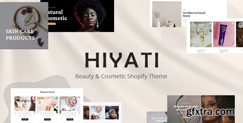 ThemeForest - Hiyati - Beauty & Cosmetics Shopify Theme 32657689