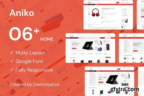 Aniko | Multipurpose Electronics eCommerce PSD ZEHLFV5