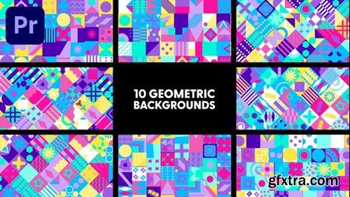 Videohive Geometric Backgrounds 43572225