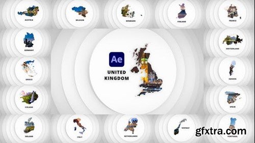 Videohive Disks Maps Opener - Western Europe for After Effects 43531562 Videohive Disks Maps Opener - Western Europe for After Effects 43531562