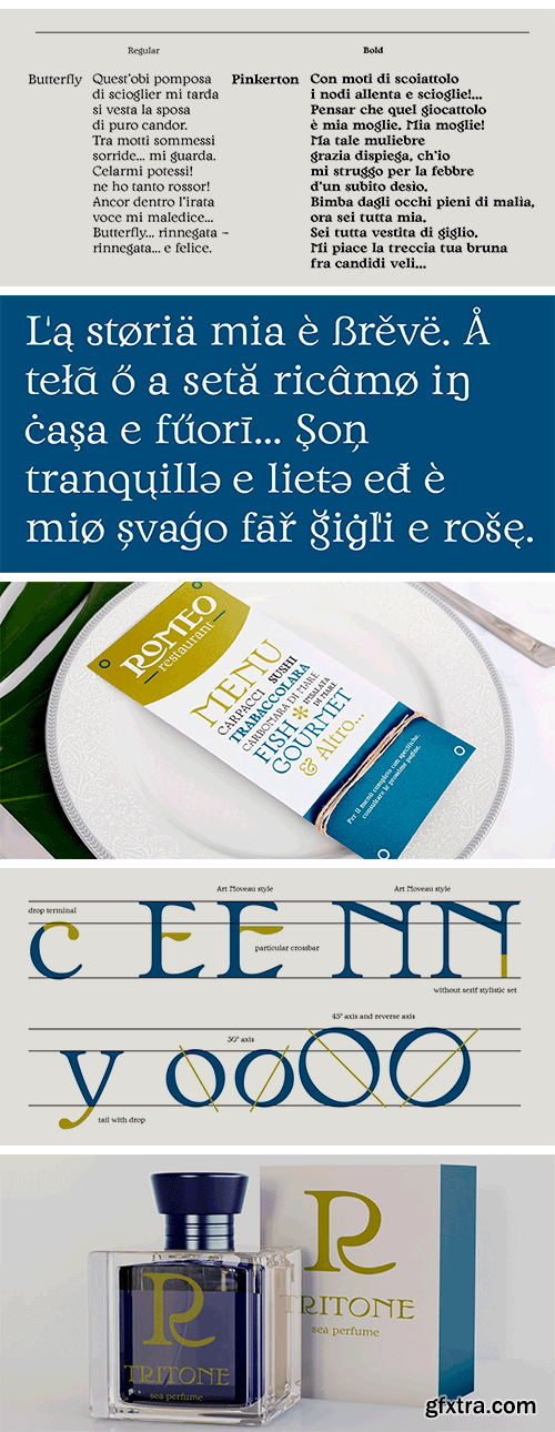 Tritone Font Family Tritone Font Family