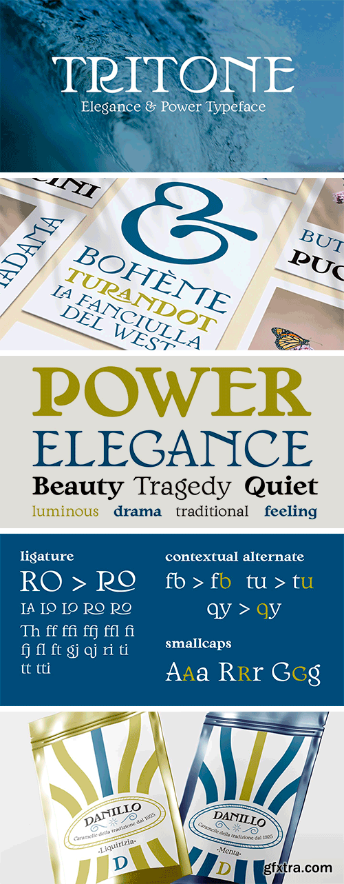 Tritone Font Family Tritone Font Family