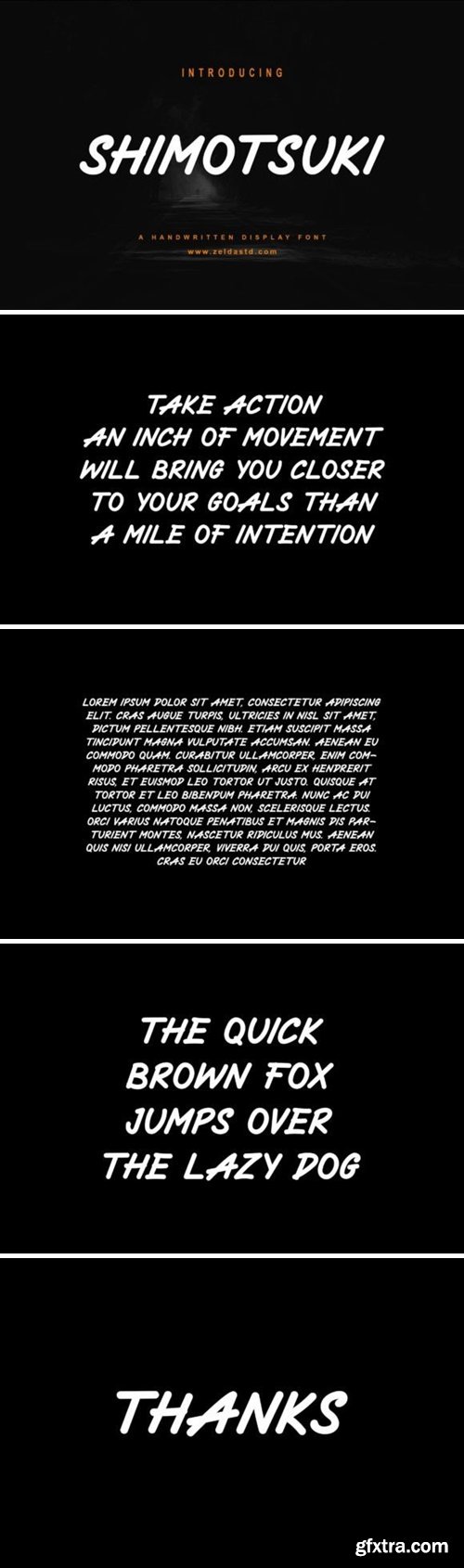 Shimotsuki Font
