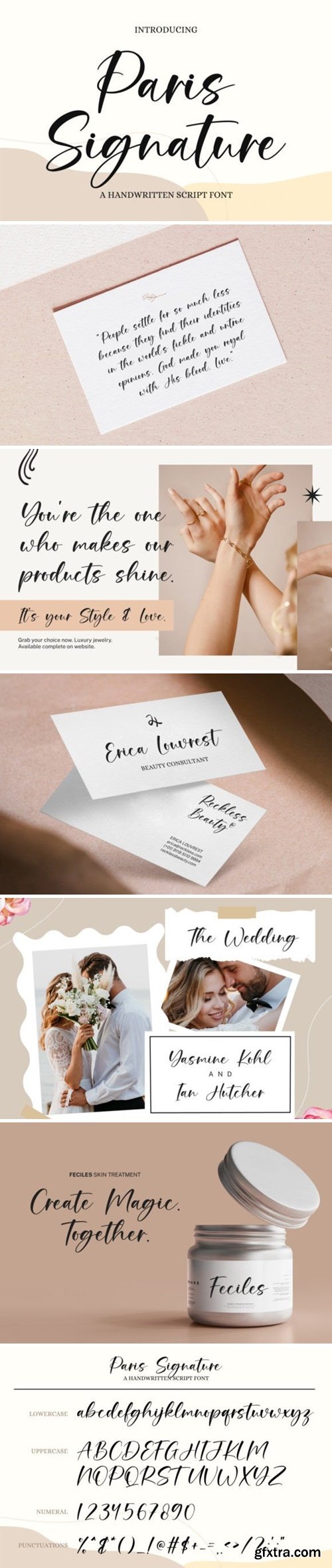 Paris Signature Font