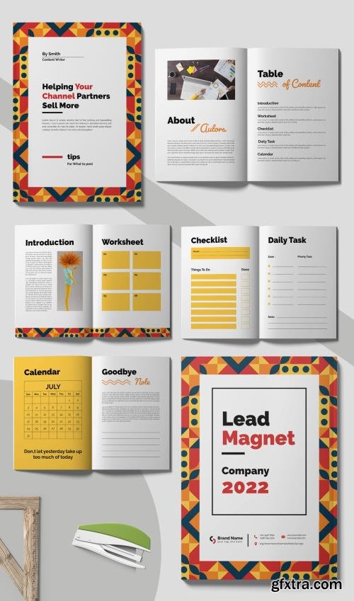 Content Planner Design with Lead Magnet Layout 525674985 Content Planner Design with Lead Magnet Layout 525674985