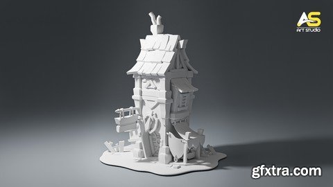 Modeling A Game Asset Castle In Blender