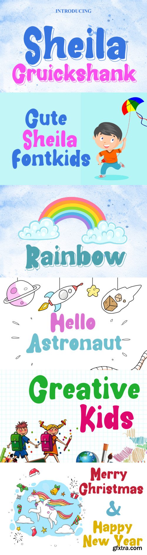 Sheila Cruickshank Font