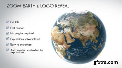 Videohive Earth Zoom Logo 7797653