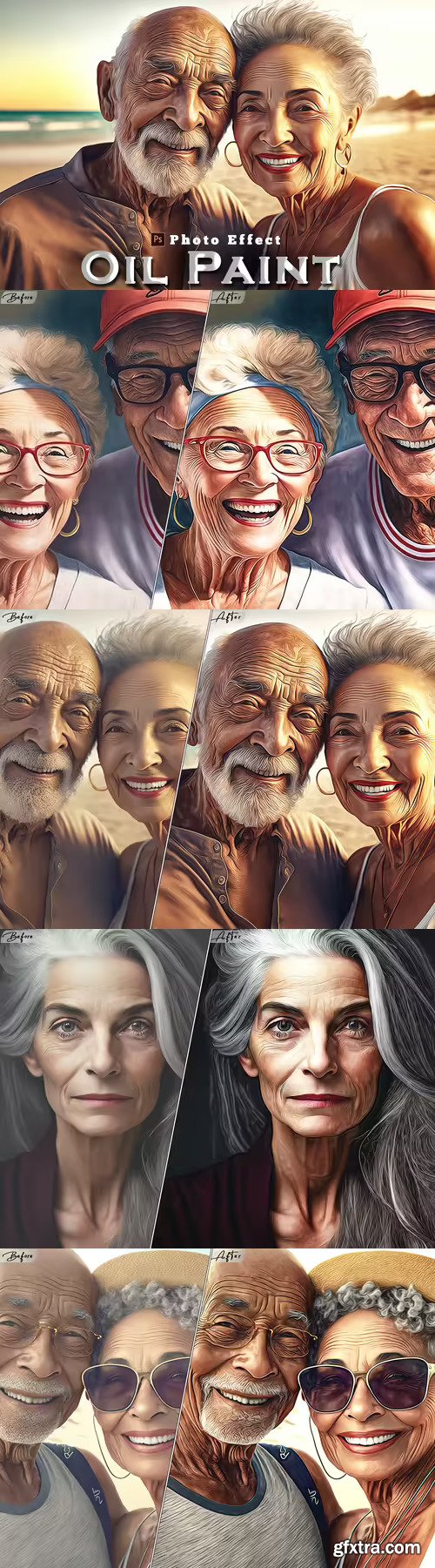 Oil Paint Photoshop Action