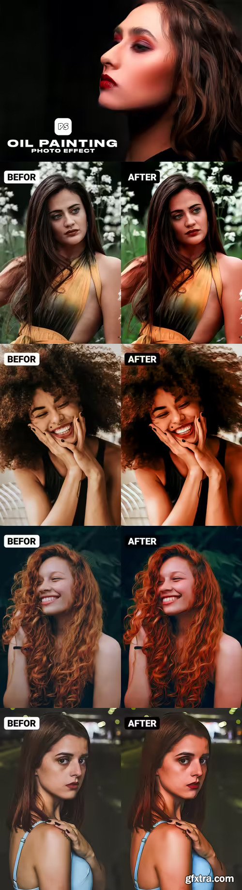 Oil Painting Photo Effect