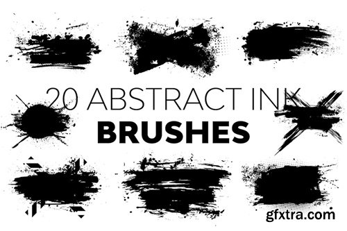 Abstract Ink Brushes TZPJEGP