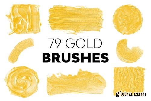 Gold Brushes NZKFGRQ