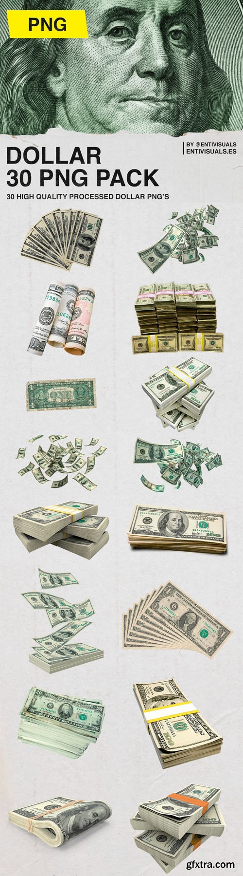 30 Dollar PNG Pack 30 Dollar PNG Pack