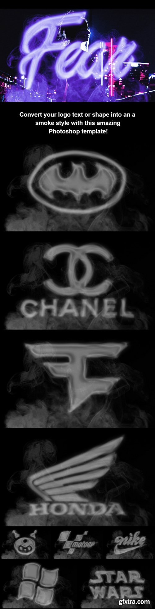 Smoke Effect for Texts & Shapes Smoke Effect for Texts & Shapes