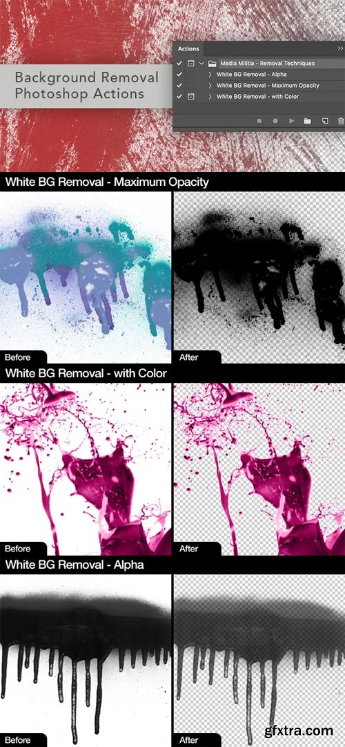 Background Removal - Photoshop Action Background Removal - Photoshop Action