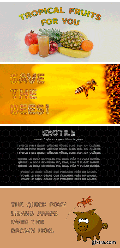 Exotile Font Family Exotile Font Family