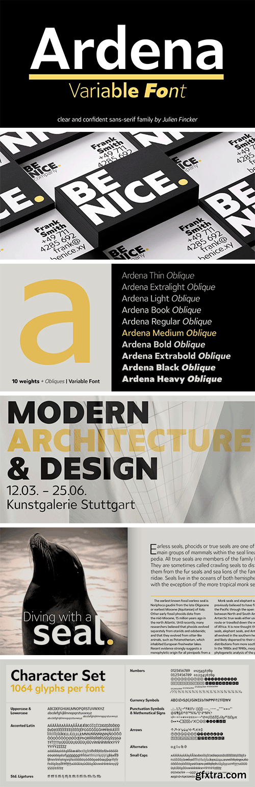 Ardena Variable Font Ardena Variable Font