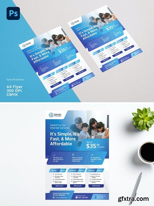 Internet Promotion Flyer L2AF4Z6