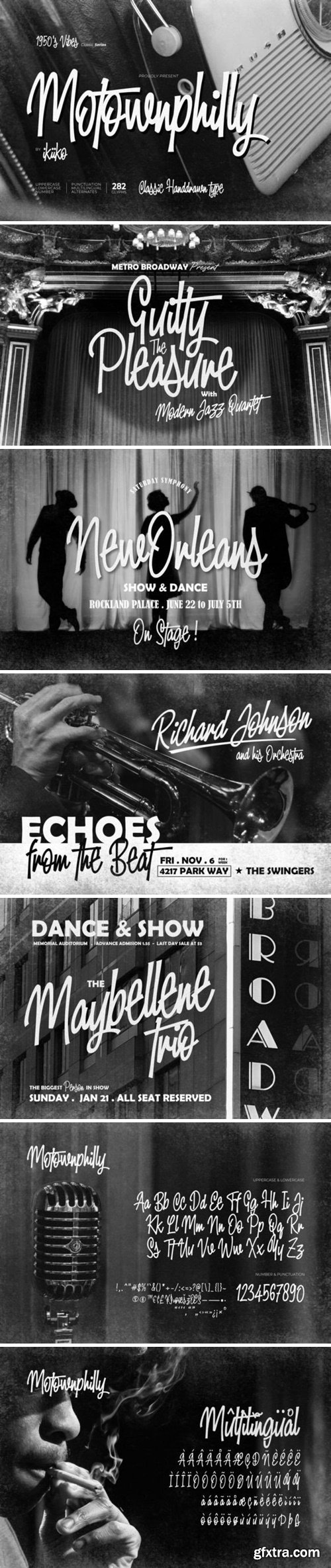 FontBundles - Motownphilly - Classic Handdrawn Type 2452223