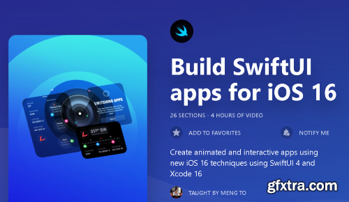 DesignCode - Build SwiftUI apps for iOS 16