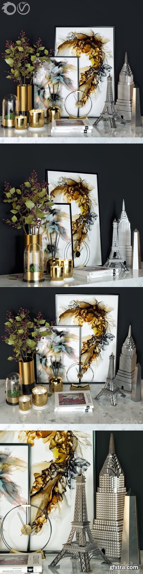 Decorative- set4 | Vray+Corona